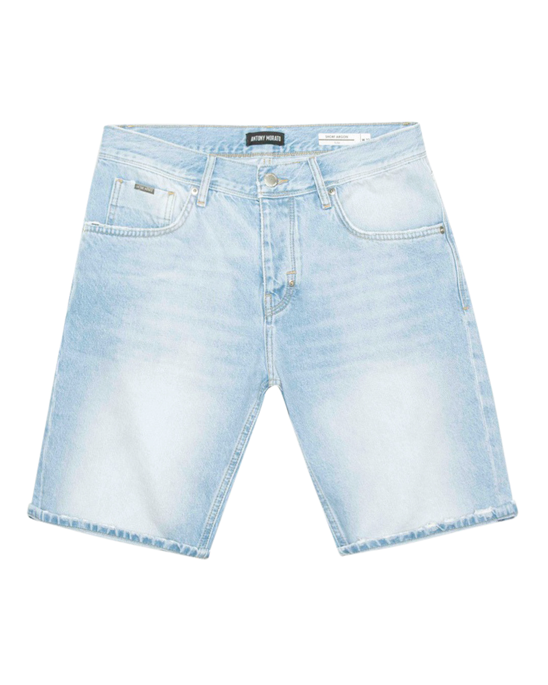 Antony Morato джинсовые шорты с потертостями  артикул 0076-FA750461-W01825 марки Antony Morato купить за 13900 руб.
