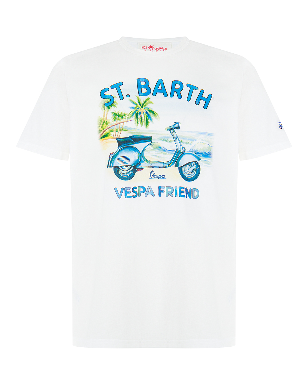 MC2 Saint Barth футболка  артикул 03141F - TSHIRT марки MC2 Saint Barth купить за 12300 руб.
