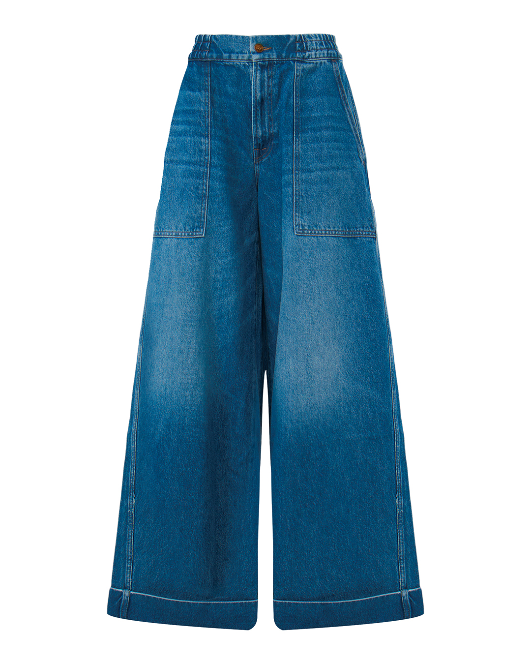 Mother Denim джинсы палаццо артикул 10318-1321 марки Mother Denim купить за 55700 руб.