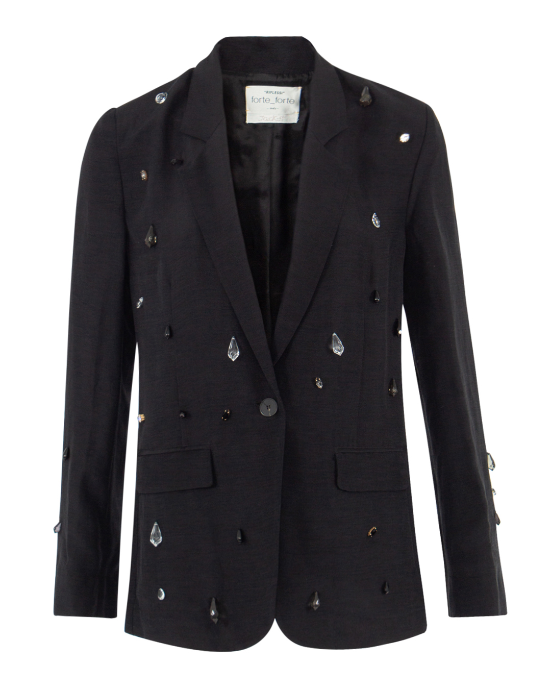 forte_forte жакет с каплями в виде кристалл артикул 10321_my jacket марки Forte_Forte купить за 51900 руб.