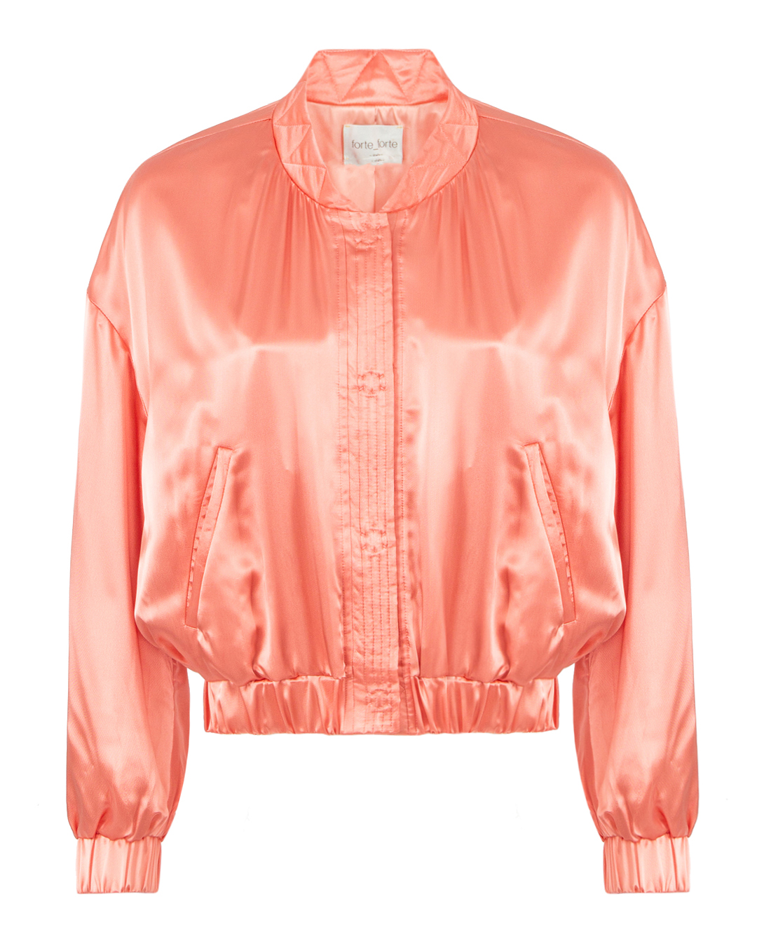 forte_forte бомбер из атласной вискозы  артикул 10345_ my jacket марки forte_forte купить за 103800 руб.