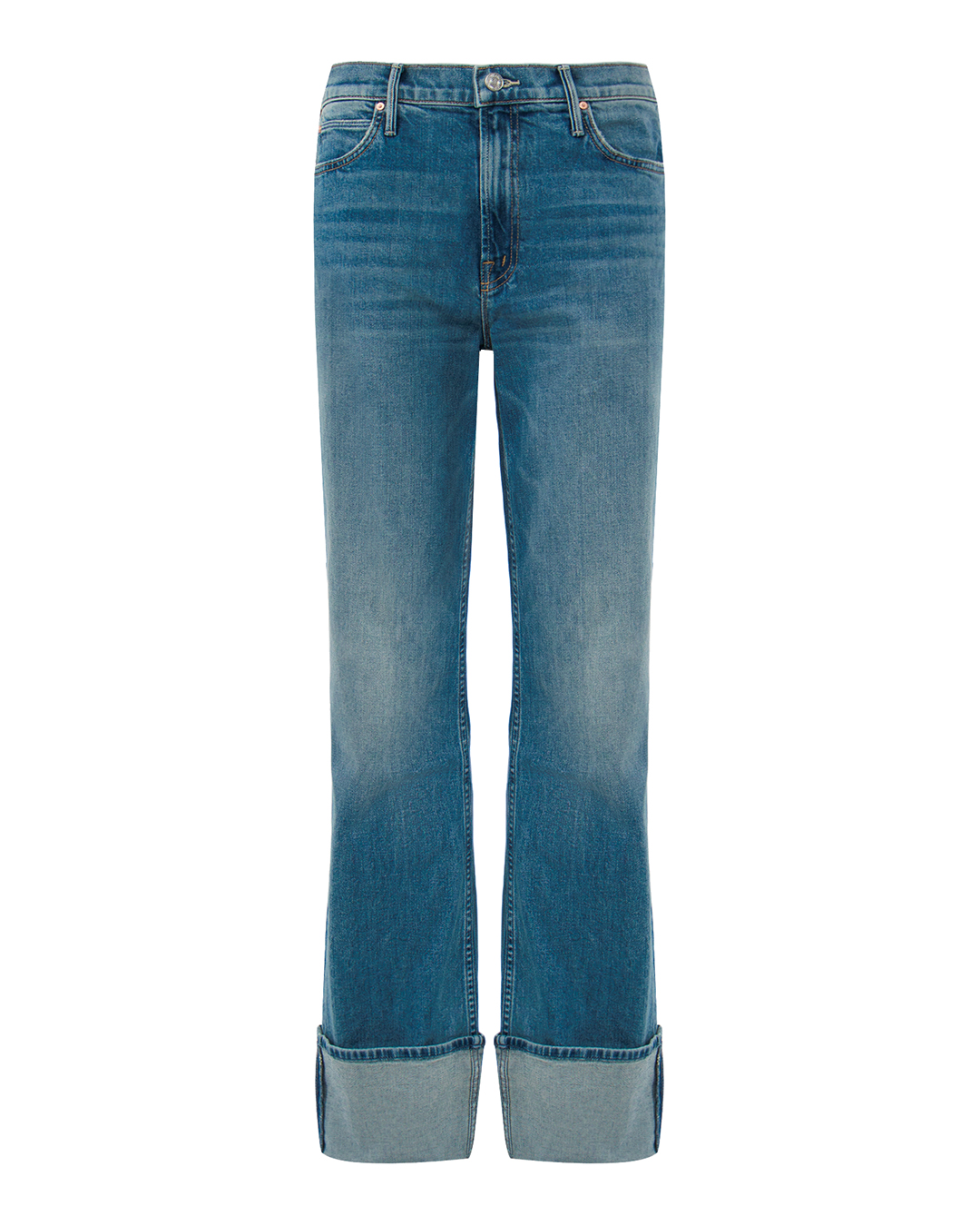 Mother Denim джинсы с подворотами  артикул 10408-259 марки Mother Denim купить за 53900 руб.