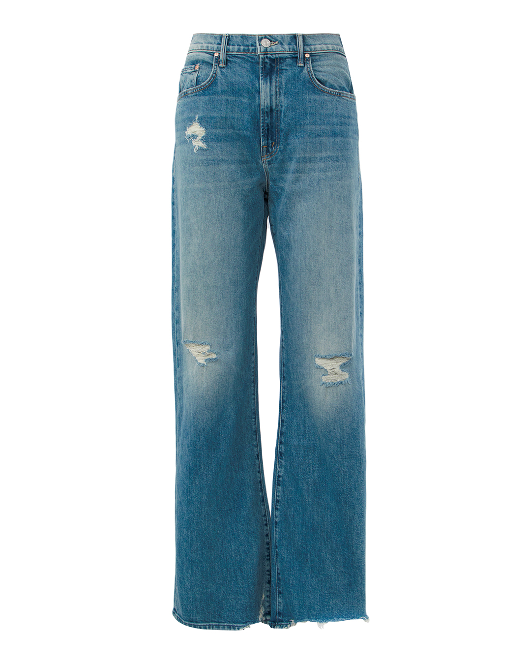 Mother Denim джинсы с винтажным эффектом  артикул 10758-259 марки Mother Denim купить за 63600 руб.
