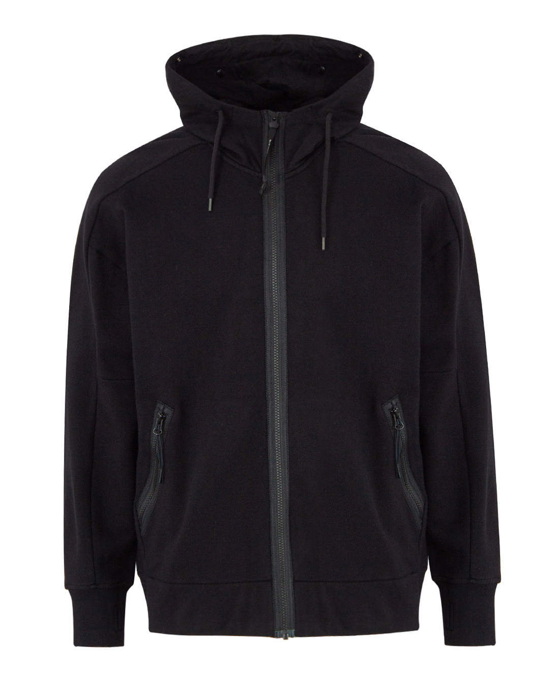 C.P.Company худи с капюшоном  из хлопкового флиса  артикул 16CMSS082A005086W марки C.P.Company купить за 34600 руб.