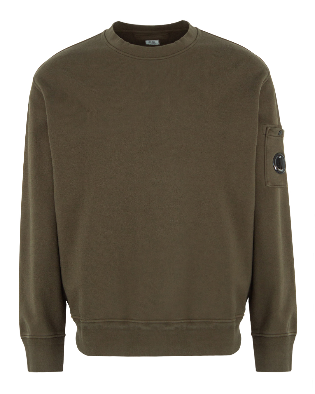 C.P.Company свитшот с фирменной линзой  артикул 16CMSS098A110044G марки C.P.Company купить за 32000 руб.