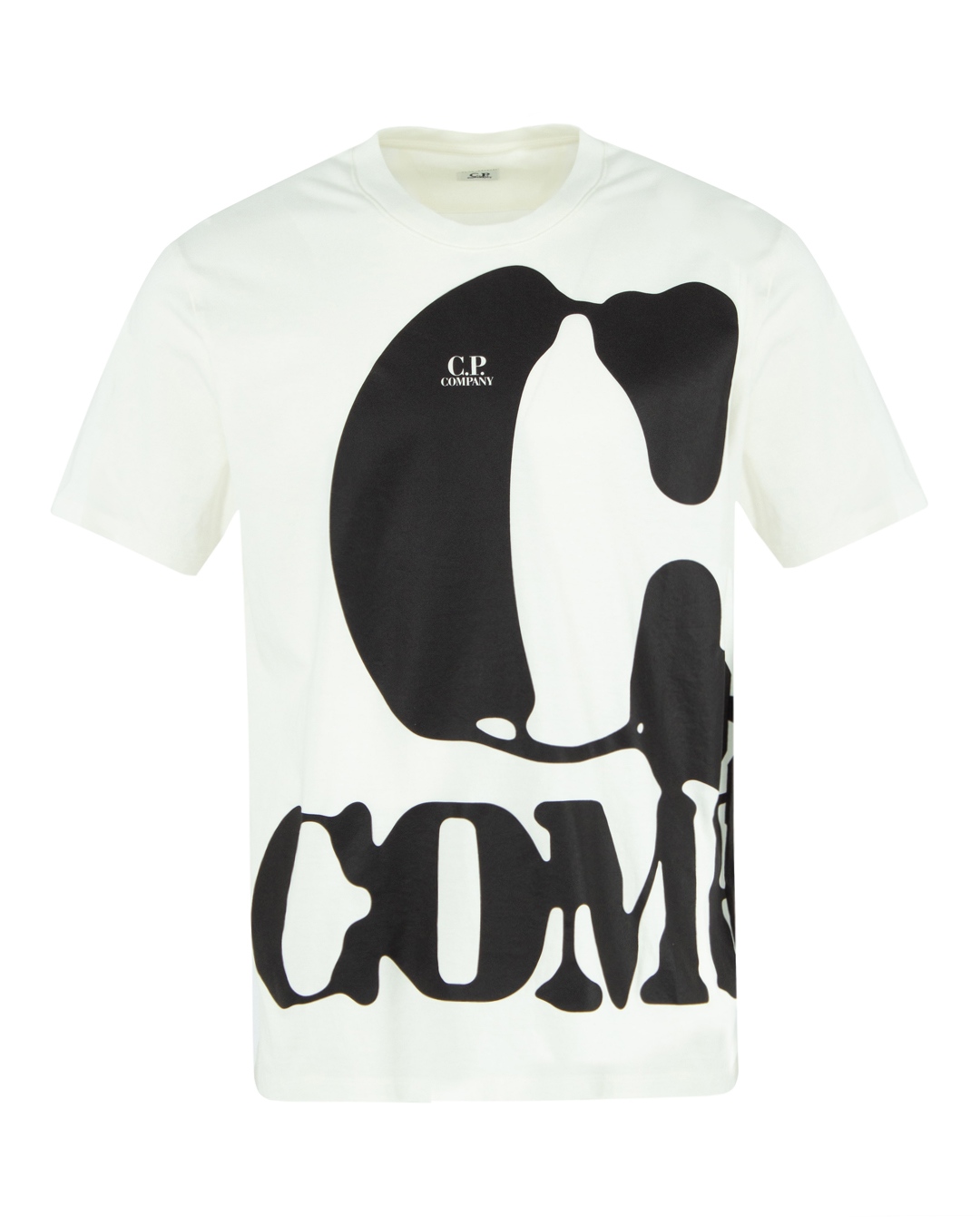 C.P.Company футболка  с логотипом бренда  артикул 16CMTS144A006586W марки C.P.Company купить за 13800 руб.