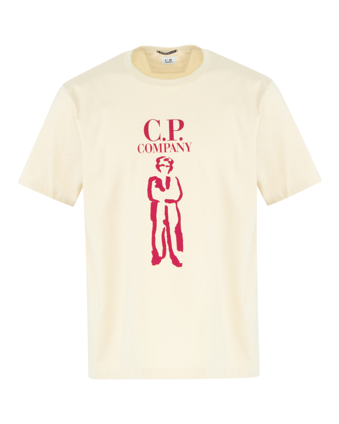 C.P.Company футболка с принтом  артикул 16CMTS145A006203W марки C.P.Company купить за 16800 руб.