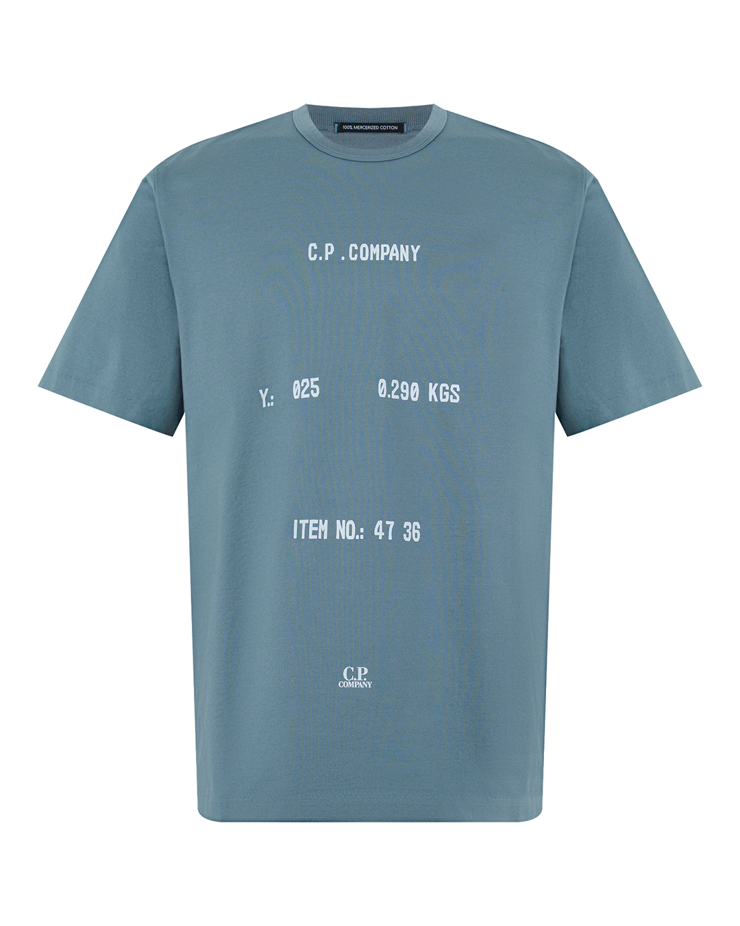 C.P.Company футболка  с принтом артикул 18CMTS107A110301W марки C.P.Company купить за 15400 руб.