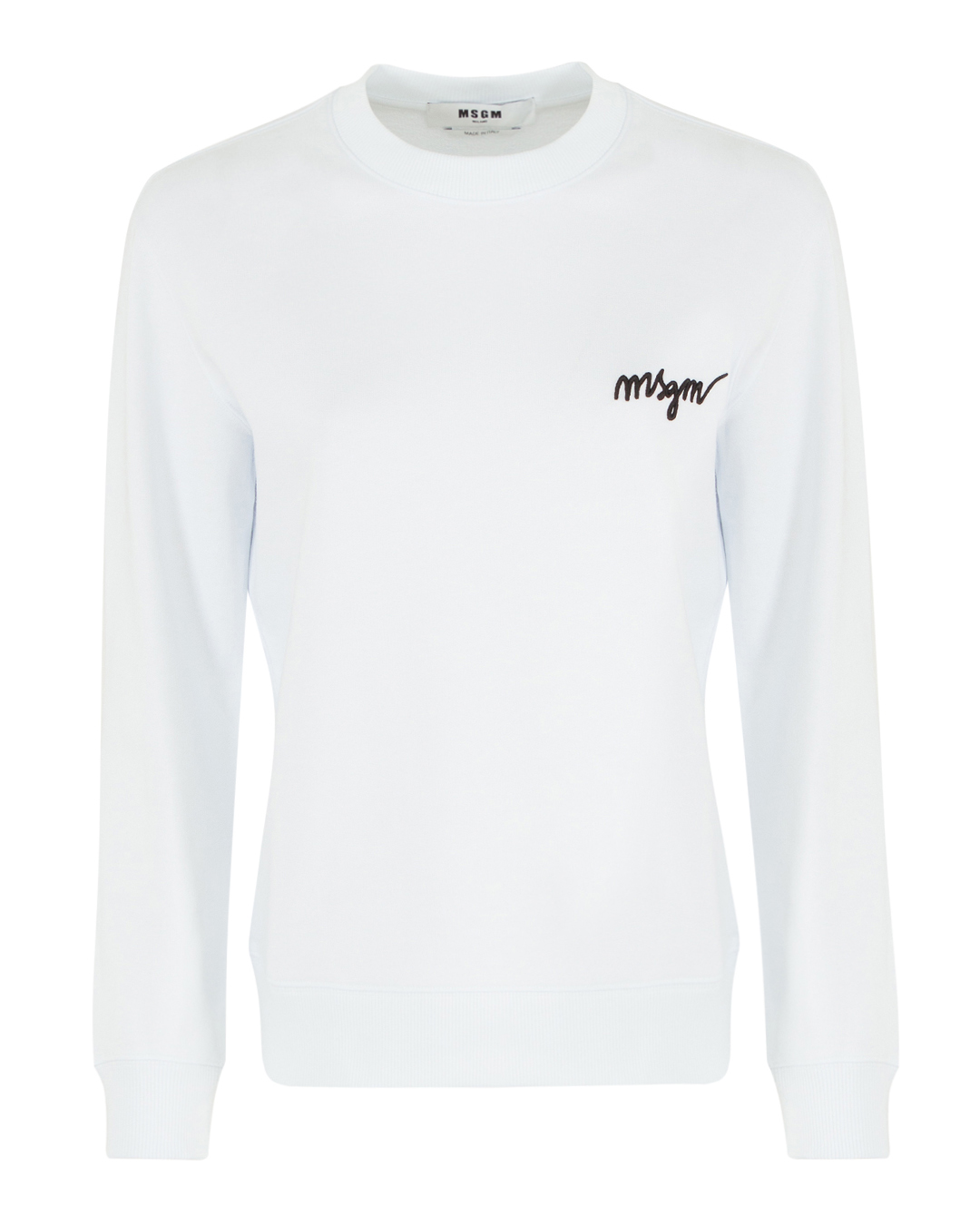MSGM свитшот с вышивкой лого артикул 2000MDM543 марки MSGM купить за 27600 руб.