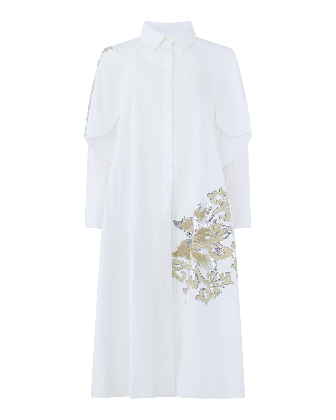 PSOPHIA платье с отделкой пайетками   артикул 201DRS1754 марки PSOPHIA купить за 32700 руб.
