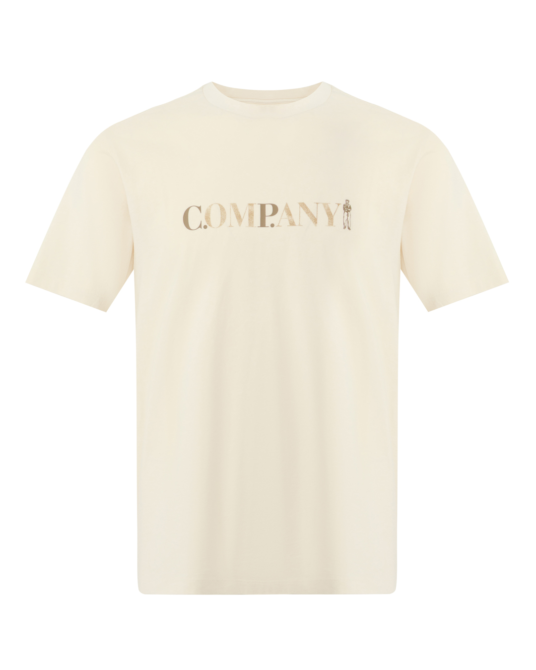C.P.Company футболка с принтом артикул 20CMTS085A005100W марки C.P.Company купить за 13700 руб.