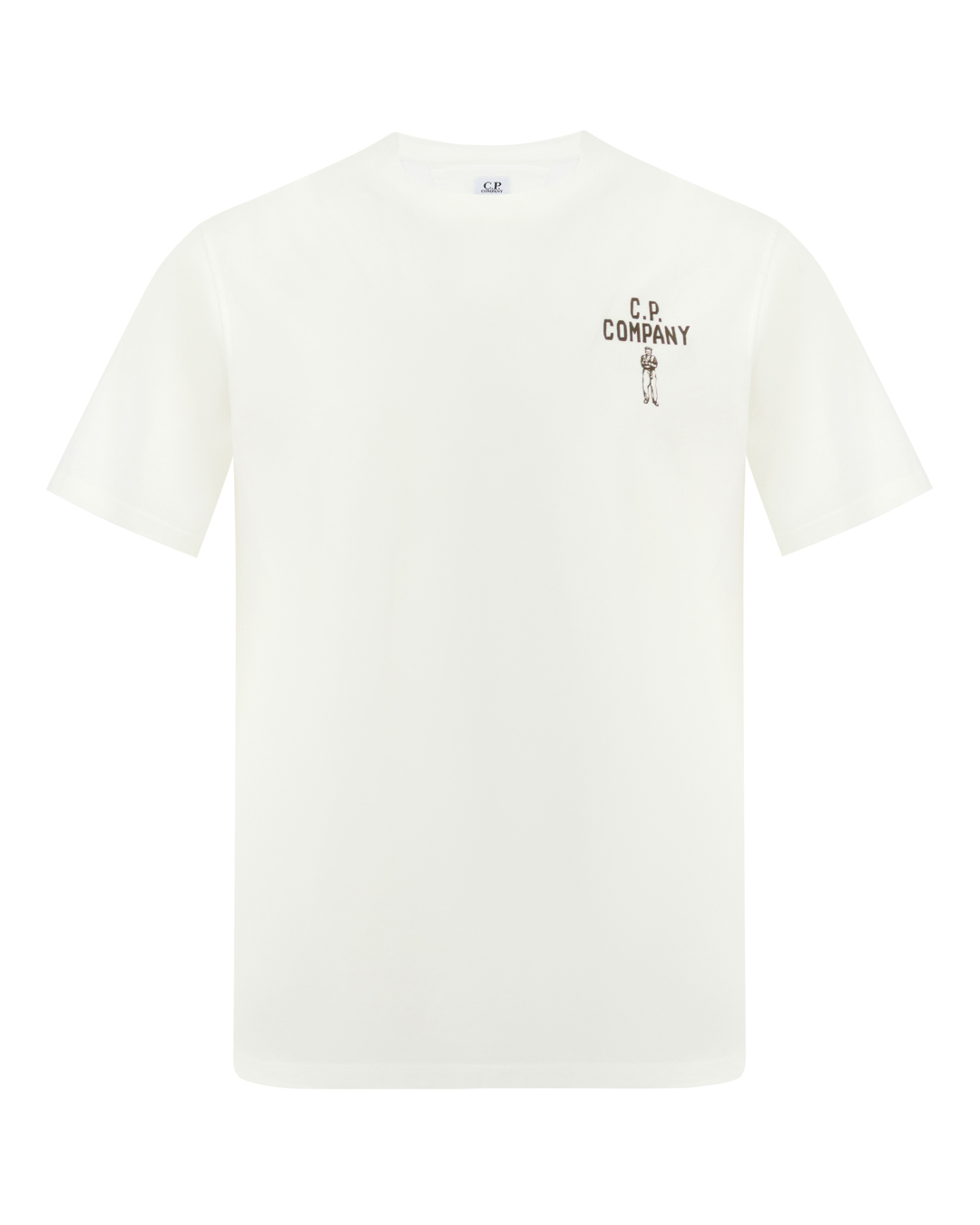 C.P.Company футболка с принтом артикул 20CMTS174A110579W марки C.P.Company купить за 15800 руб.