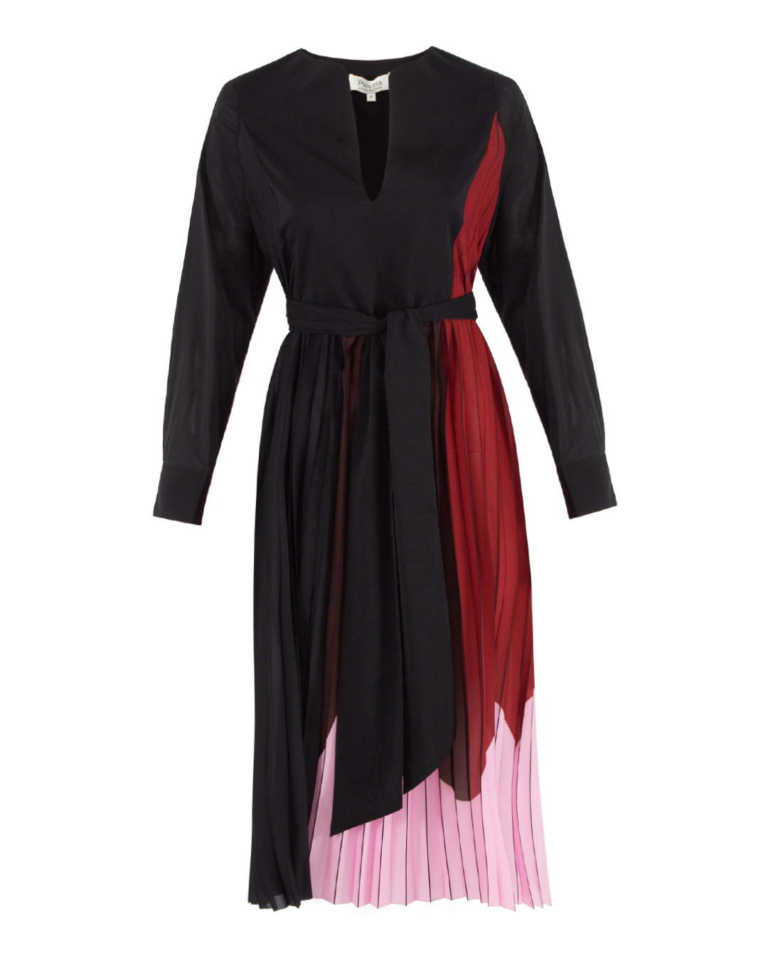 PSOPHIA платье с поясом  артикул 230DRS1702 марки PSOPHIA купить за 49600 руб.