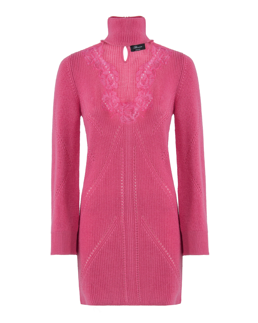 BLUMARINE платье из шерсти розового оттенка артикул 2A211A марки BLUMARINE купить за 42500 руб.