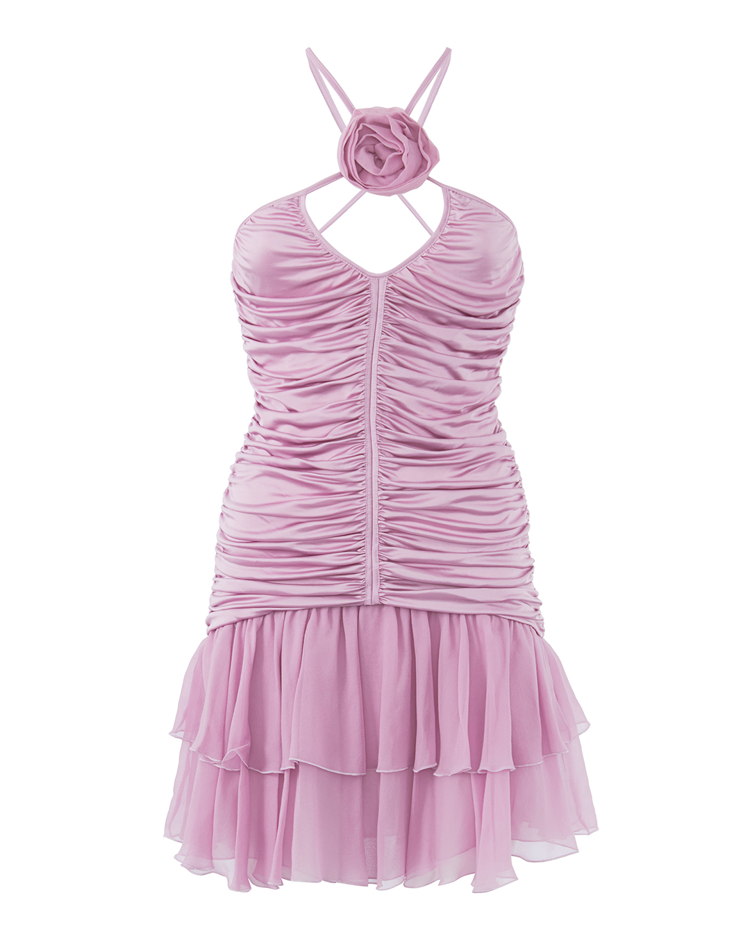 BLUMARINE платье из вискозы  артикул 2A282A марки BLUMARINE купить за 129300 руб.
