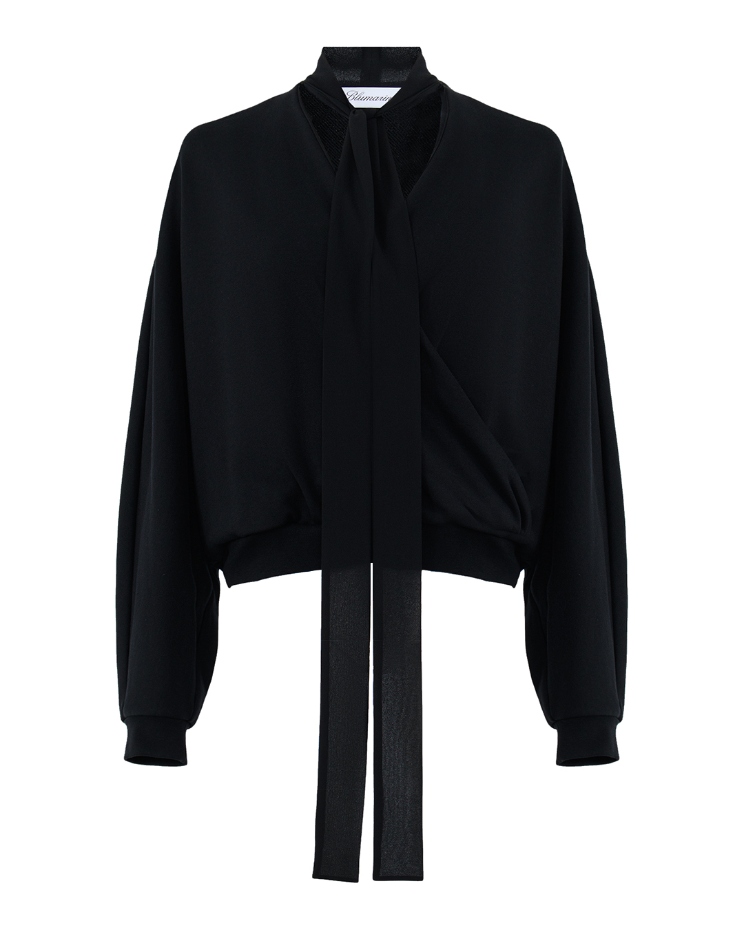 BLUMARINE блуза на запах артикул 2F019A марки BLUMARINE купить за 69200 руб.