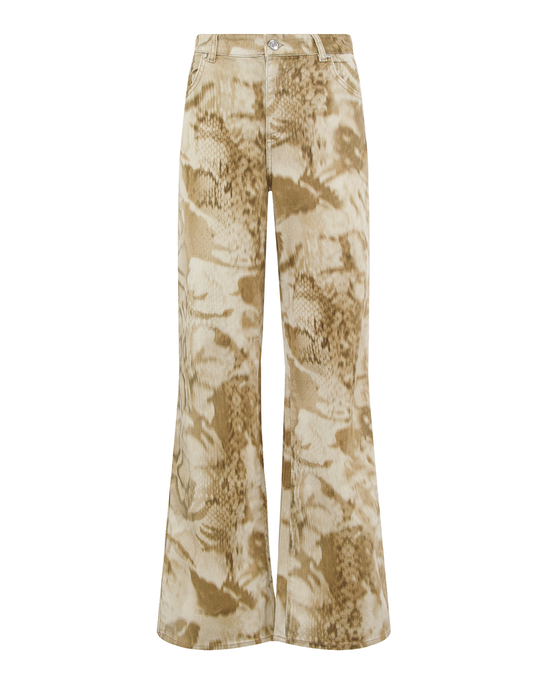 BLUMARINE джинсы свободного кроя артикул 2J128A марки BLUMARINE купить за 88000 руб.