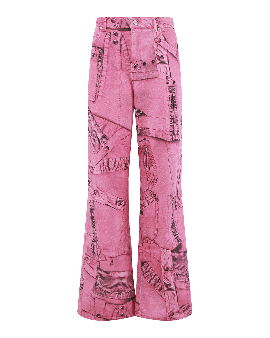 BLUMARINE джинсы свободного кроя артикул 2J128A марки BLUMARINE купить за 88000 руб.