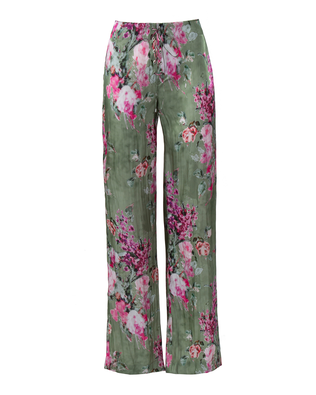 BLUMARINE брюки с цветочным принтом  артикул 2P026A марки BLUMARINE купить за 67000 руб.