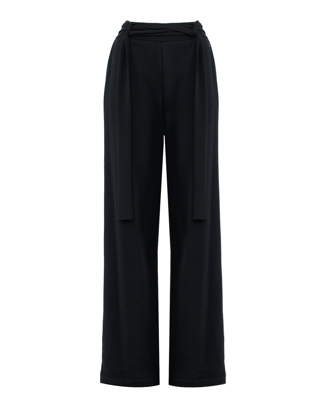BLUMARINE брюки + пояс из 100% хлопка артикул 2P119A марки BLUMARINE купить за 50400 руб.