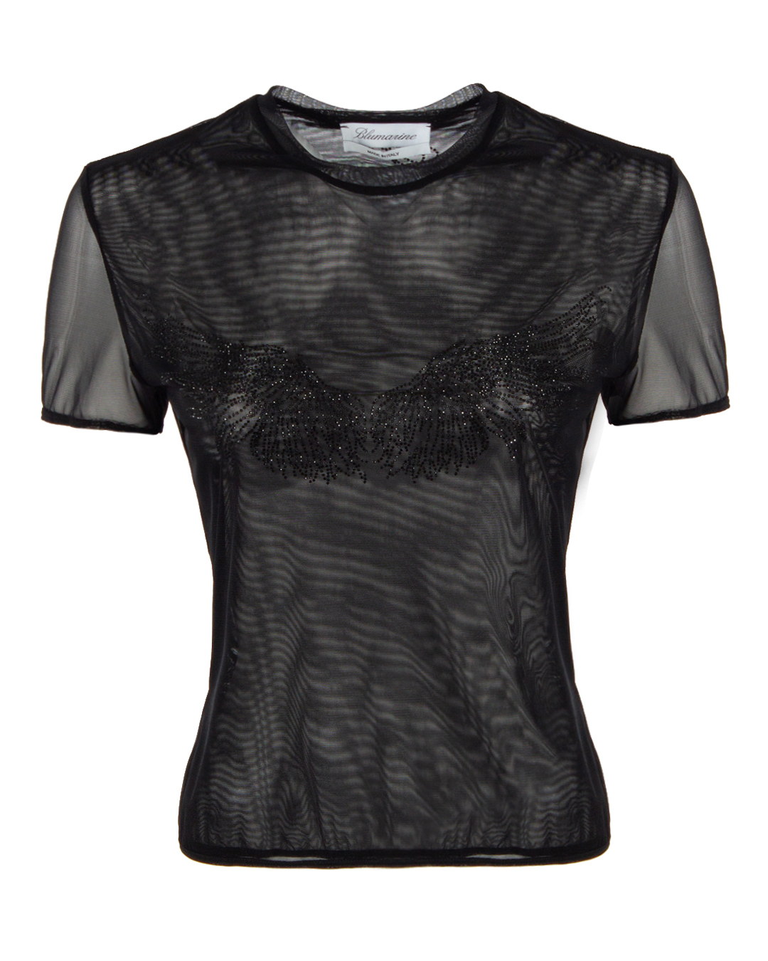 BLUMARINE блуза со стразами  артикул 2T030A марки BLUMARINE купить за 60200 руб.