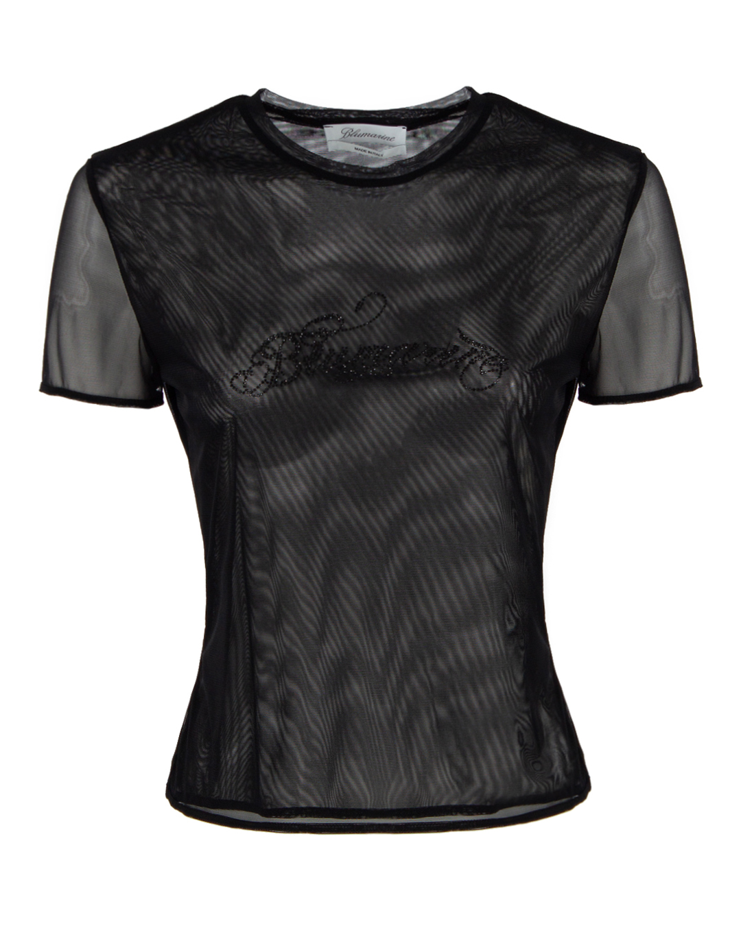 BLUMARINE блуза со стразами  артикул 2T042A марки BLUMARINE купить за 42000 руб.
