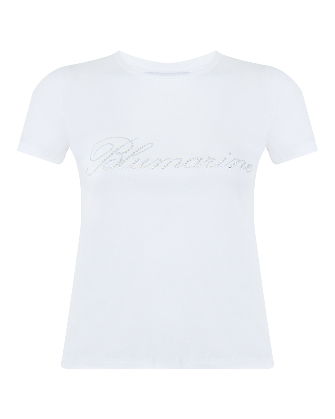 BLUMARINE футболка из 100% хлопка артикул 2T054A марки BLUMARINE купить за 44000 руб.