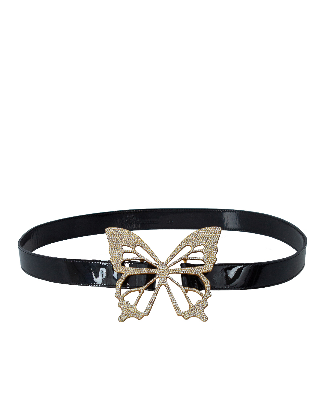 BLUMARINE кожаный ремень с пряжкой артикул 2W101S марки BLUMARINE купить за 71800 руб.