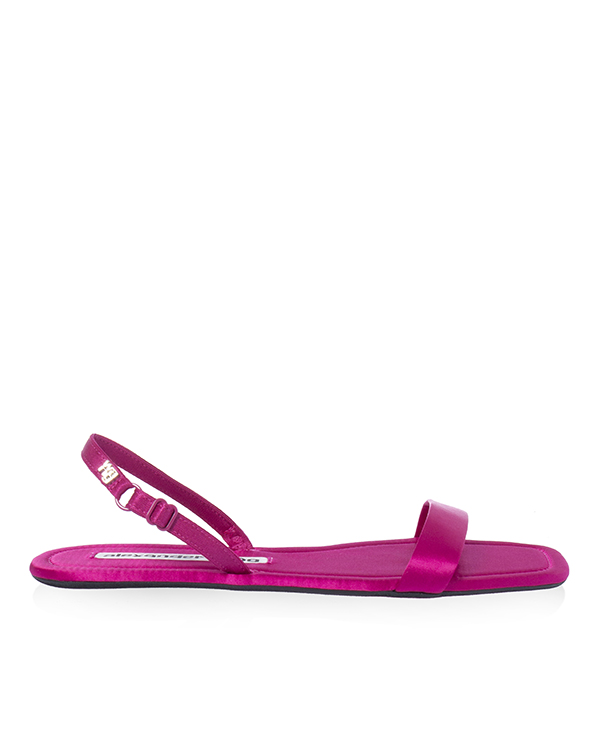 Alexander Wang сандалии складные Ryder из атласа  артикул 30C120B059 марки Alexander Wang купить за 5400 руб.
