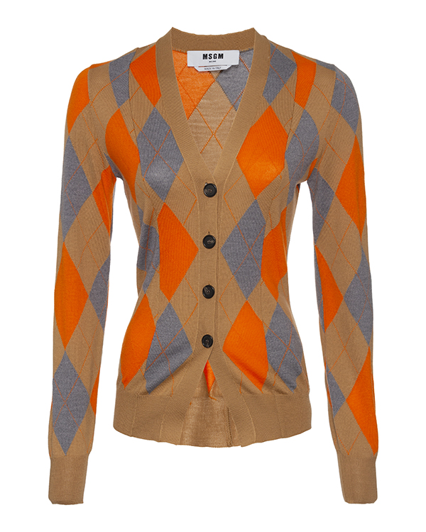 MSGM кардиган из тонкой шерсти артикул 3141MDM135 марки MSGM купить за 18800 руб.