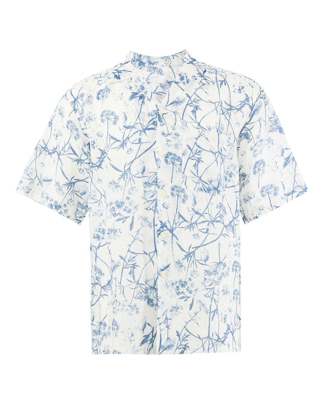 120% lino рубашка из 100% льна артикул 31ALIM19L3-G241 марки 120% lino купить за 36800 руб.