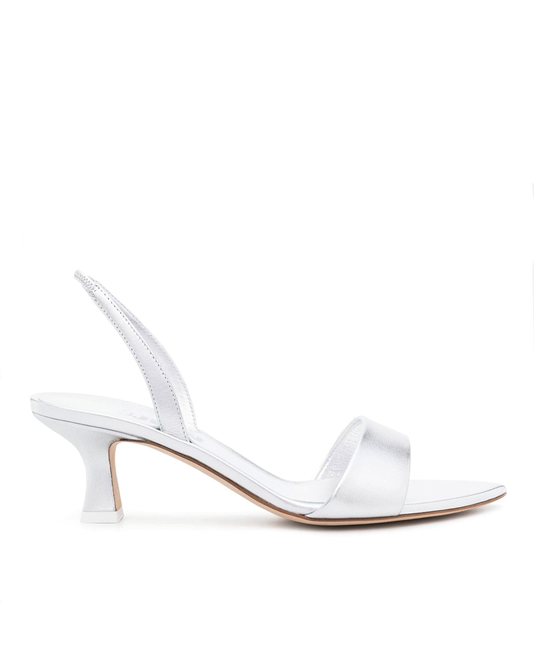 3juin кожаные босоножки kitten heel  артикул 323SC013.J.0795601 марки 3juin купить за 49200 руб.