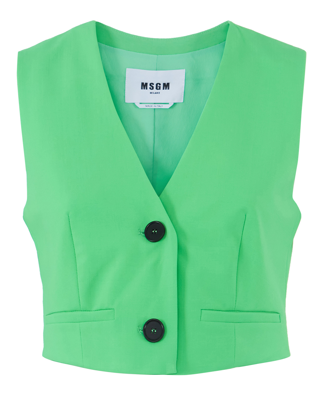 MSGM жилет из костюмной шерсти  артикул 3441MDW01 марки MSGM купить за 10400 руб.
