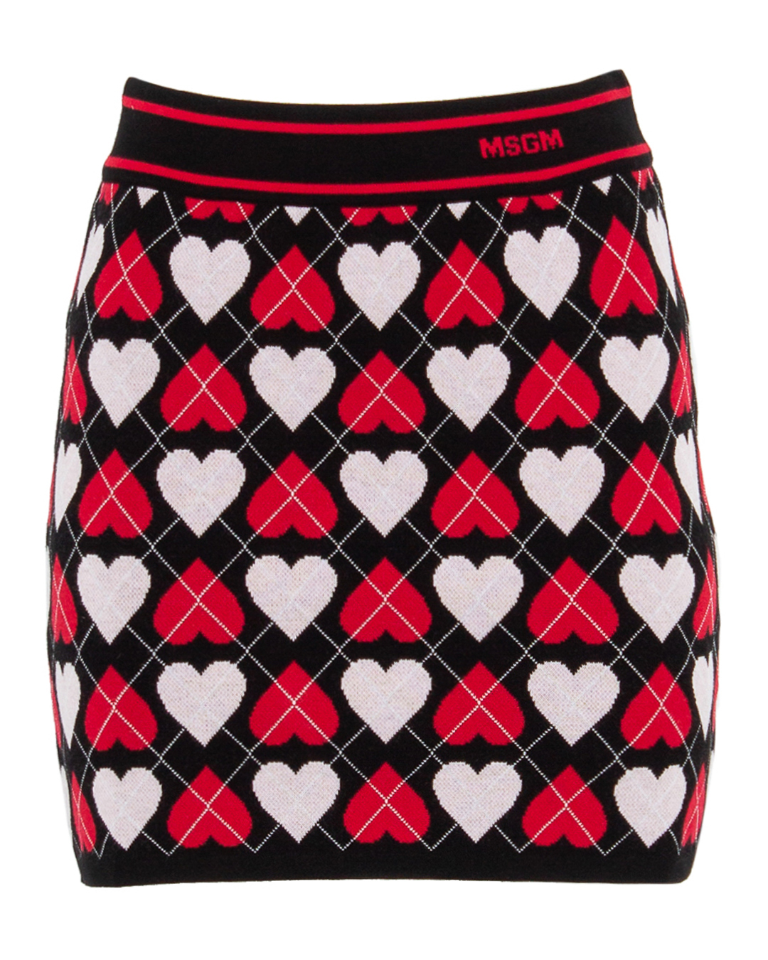 MSGM юбка из трикотажной вискозы  артикул 3541MDD190 марки MSGM купить за 13500 руб.