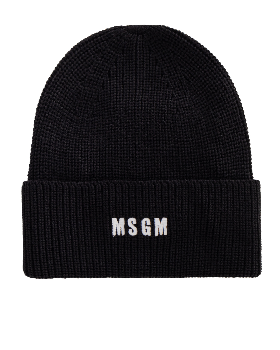MSGM шапка - бини с широким отворотом артикул 3541MDL08.24 марки MSGM купить за 16800 руб.
