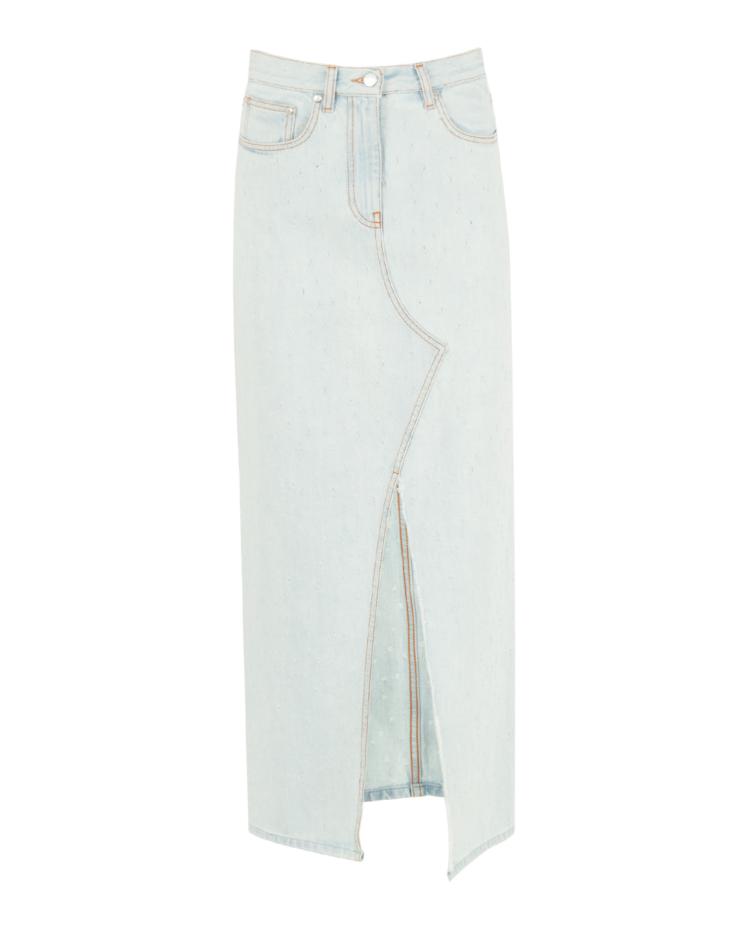 MSGM юбка с разрезом  артикул 3641MDD234L марки MSGM купить за 58000 руб.