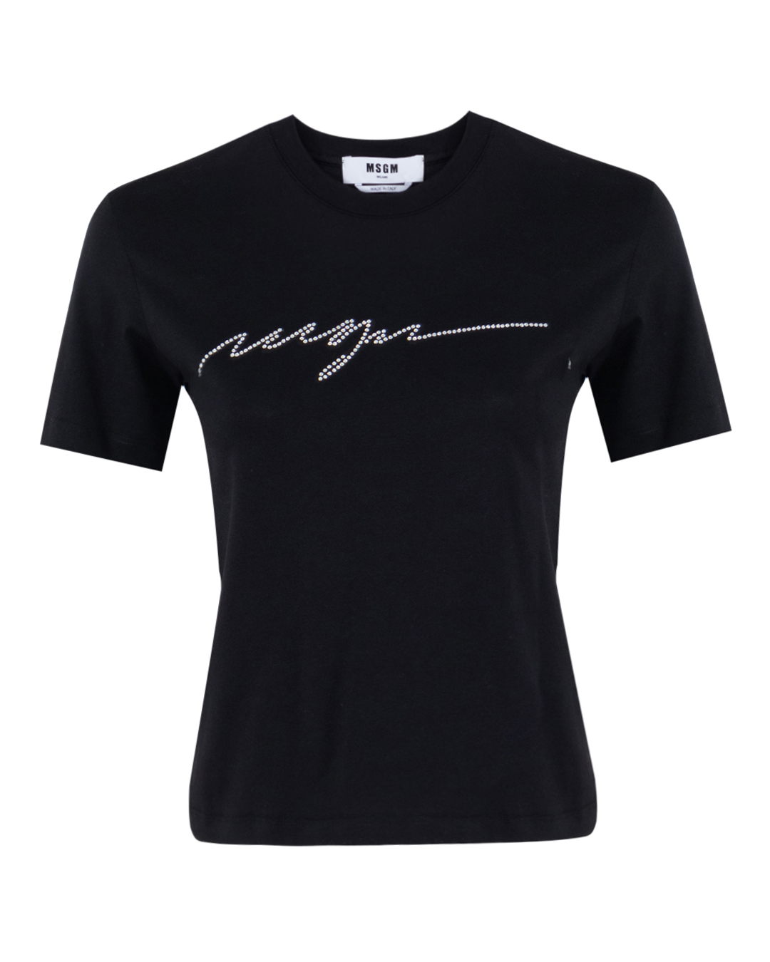 MSGM футболка с круглым вырезом артикул 3641MDM134 марки MSGM купить за 22400 руб.