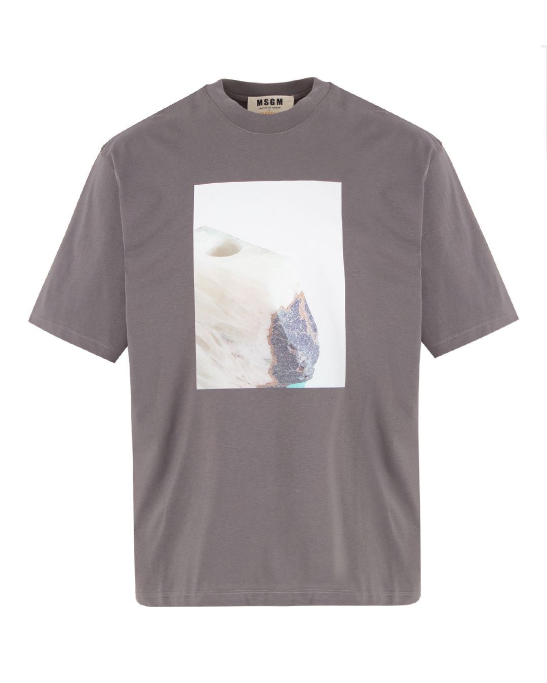 MSGM футболка с принтом  артикул 3646MM02 марки MSGM купить за 26300 руб.