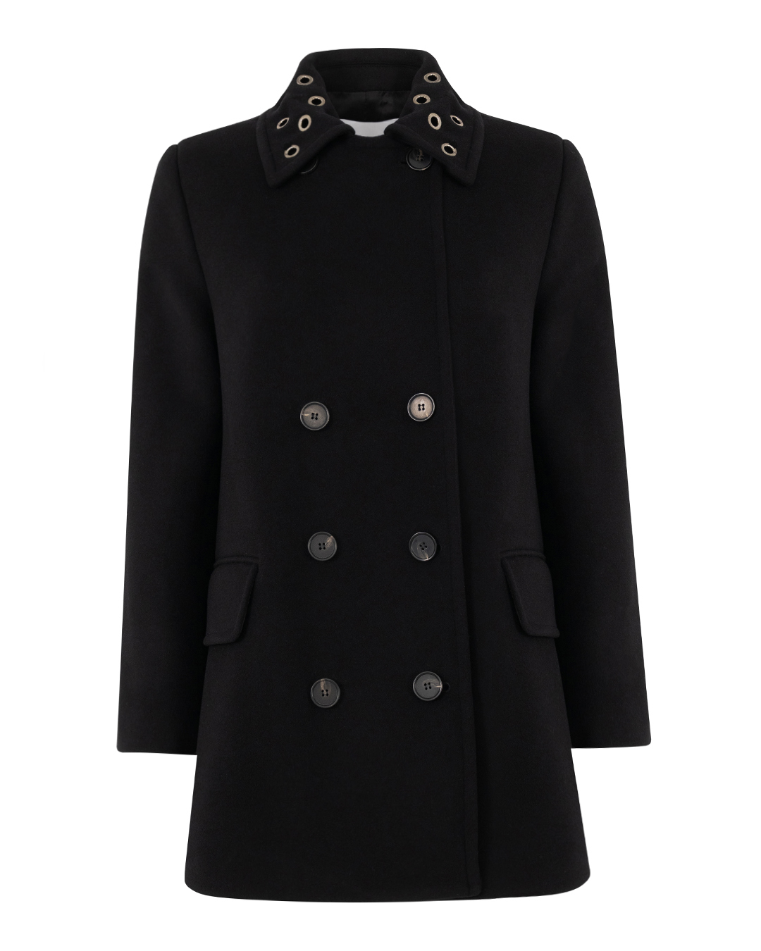 MSGM пальто двубортное артикул 3741MDC14 марки MSGM купить за 114800 руб.