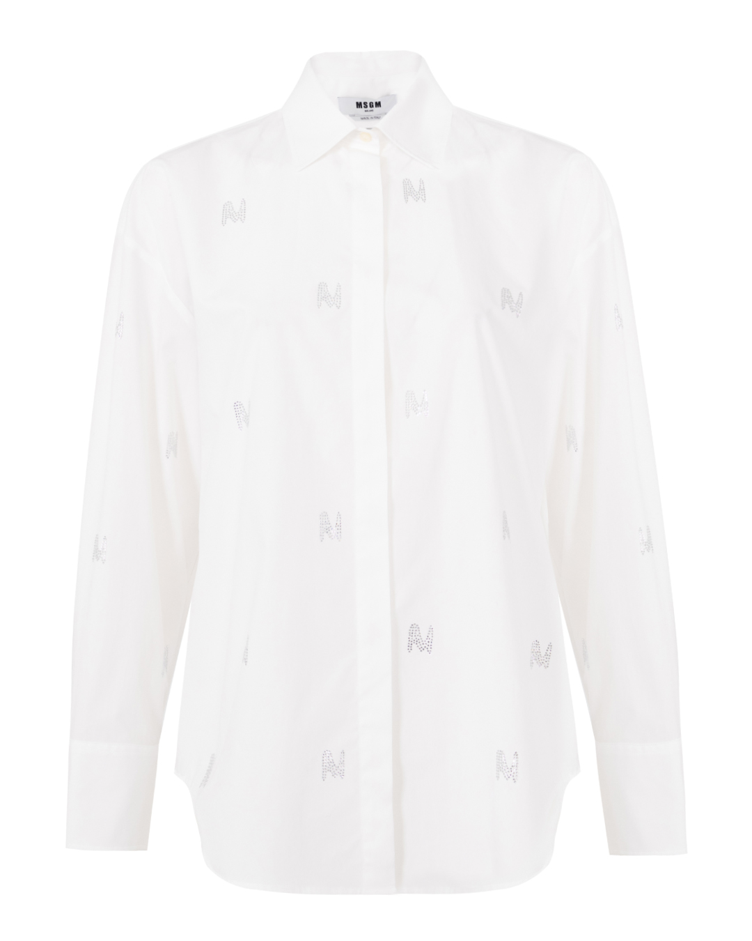 MSGM блуза на пуговицах артикул 3741MDE14X марки MSGM купить за 49800 руб.