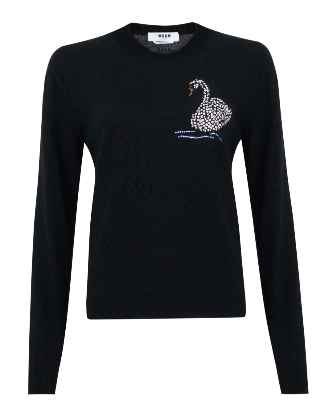 MSGM джемпер с отделкой стразами  артикул 3742MDM200 марки MSGM купить за 44800 руб.