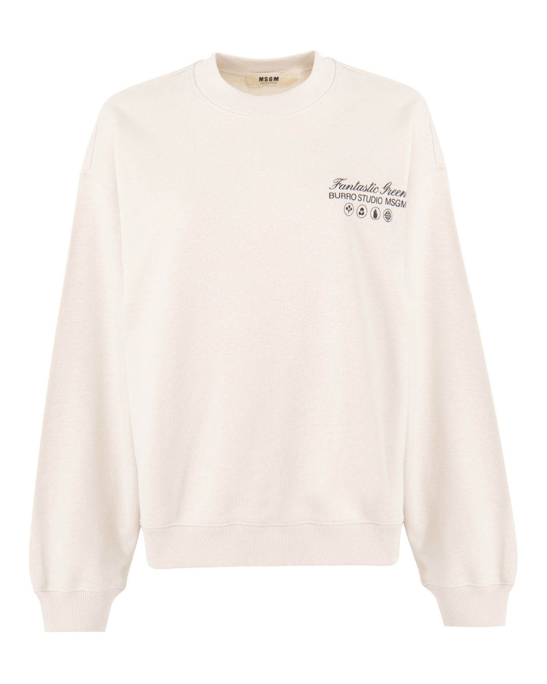 MSGM свитшот с круглым вырезом артикул 3746MM06 марки MSGM купить за 13200 руб.
