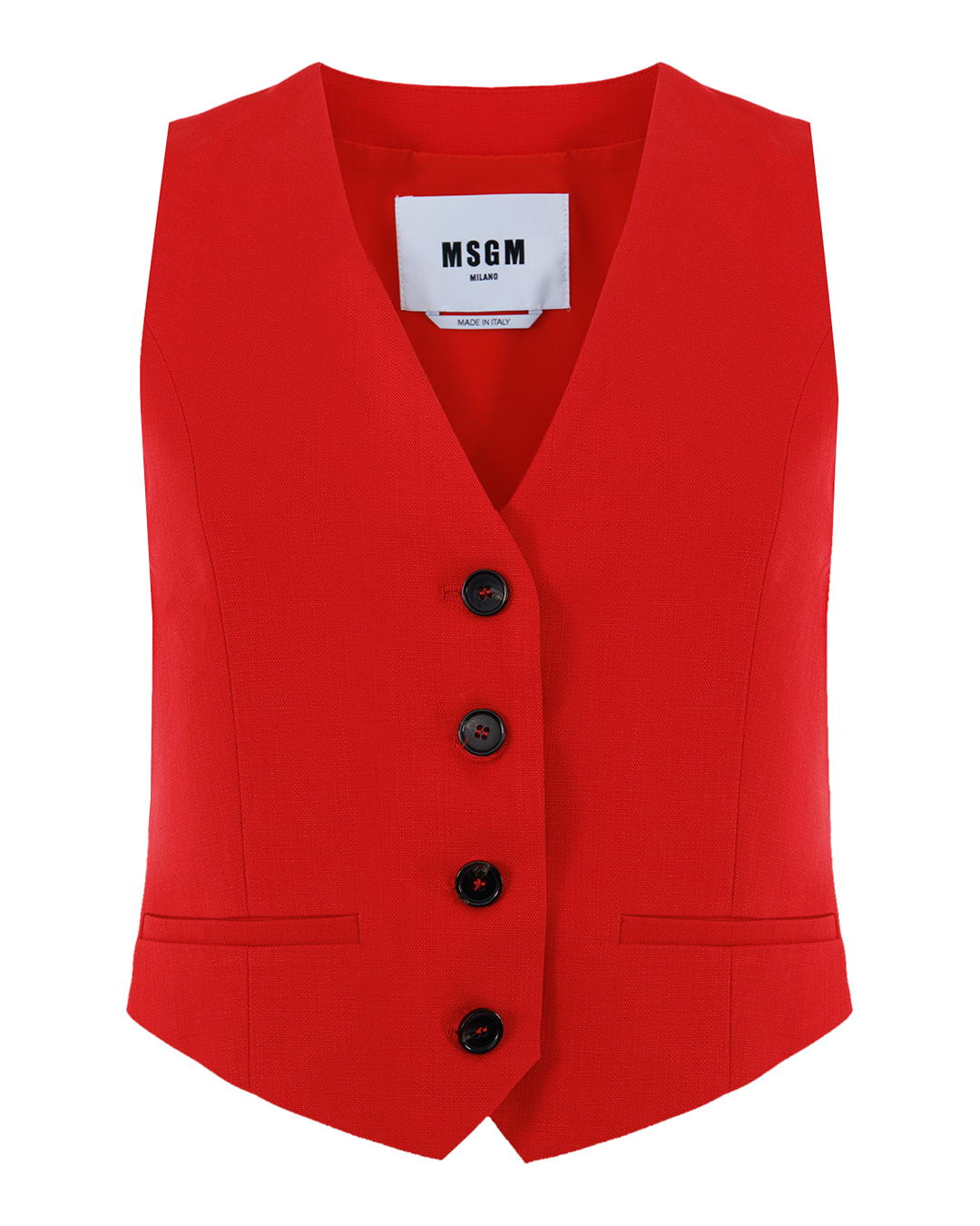 MSGM жилет однобортный  артикул 3841MDW01 марки MSGM купить за 20800 руб.