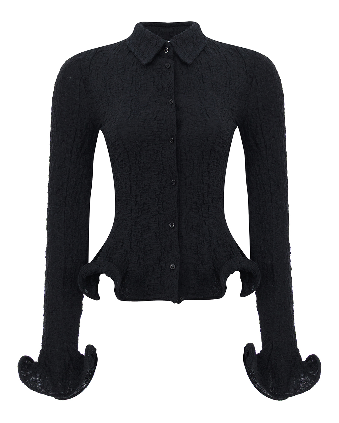 MSGM блуза  жатой текстуры артикул 3842MDE08 марки MSGM купить за 64800 руб.