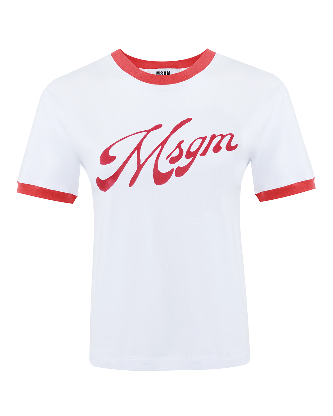 MSGM футболка  с принтом артикул 3842MDM110 марки MSGM купить за 23100 руб.
