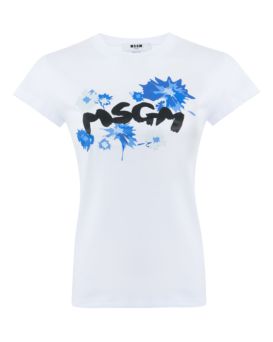 MSGM футболка  с принтом артикул 3842MDM112 марки MSGM купить за 20600 руб.