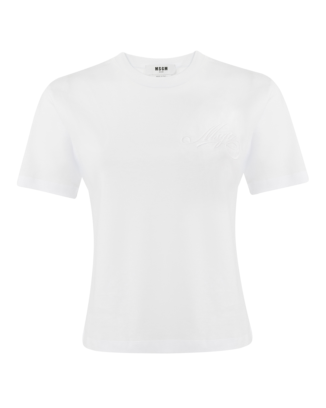MSGM футболка с вышивкой  артикул 3941MDM81 марки MSGM купить за 17500 руб.