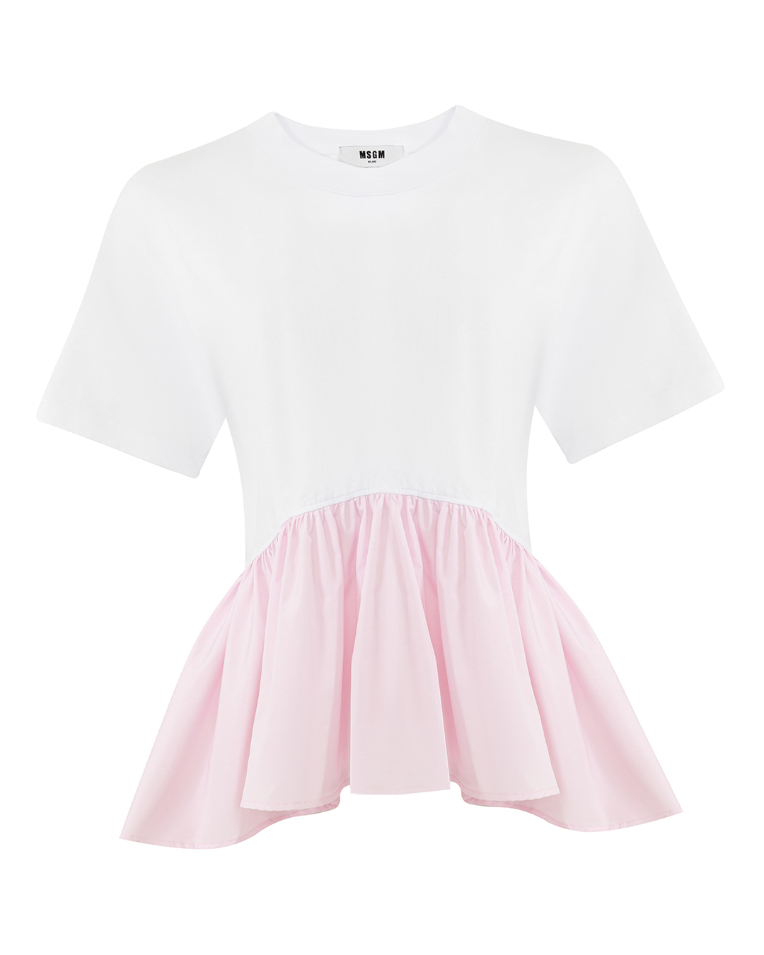 MSGM футболка с баской  артикул 4041MDM108D марки MSGM купить за 20800 руб.