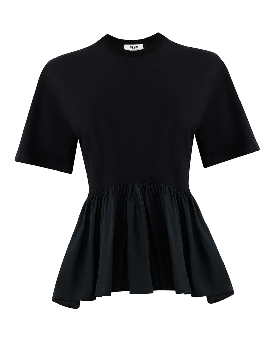 MSGM футболка с баской  артикул 4041MDM108D марки MSGM купить за 20800 руб.
