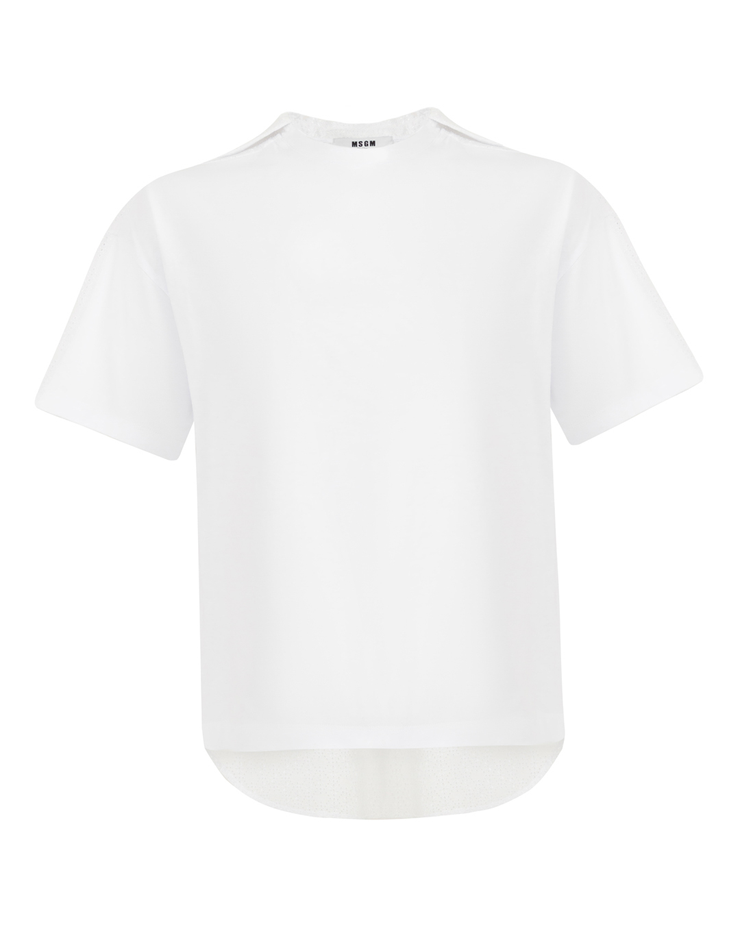 MSGM блуза с ажурными вставками  артикул 4041MDM146D марки MSGM купить за 27800 руб.